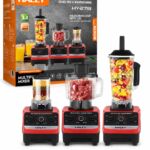 خلاط ومطحنة HALEY HY-2713 3 في 1 بقوة 5500W - أحمر