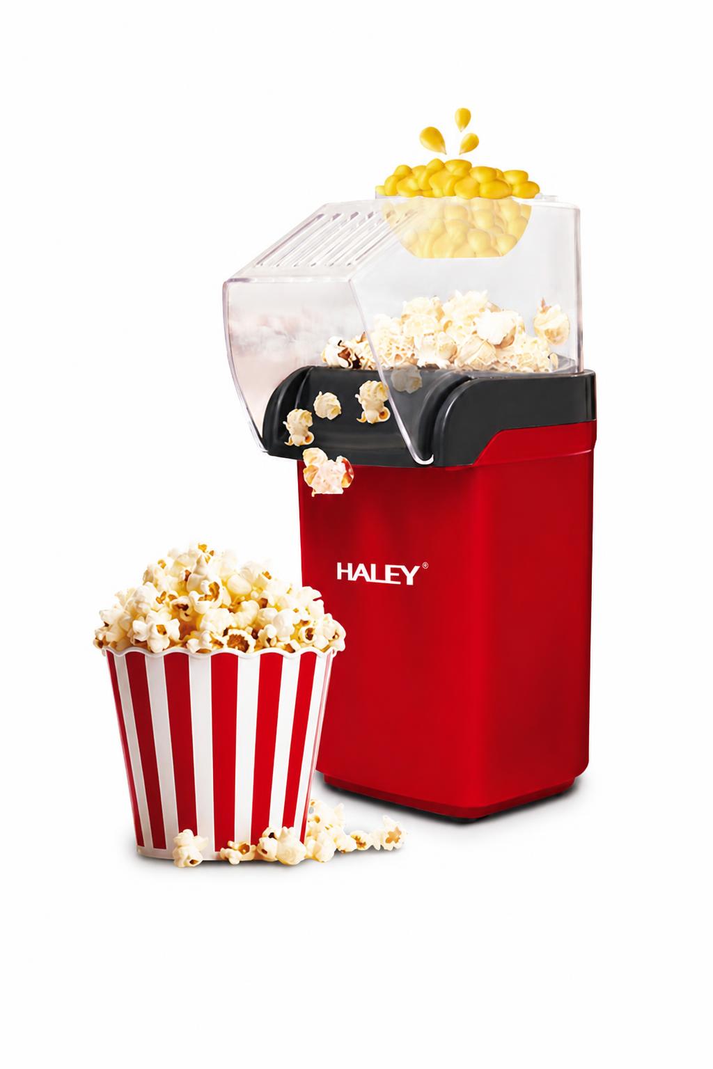 ae436b00-6362-4ebd-a991-cc8cbc3feaff.jpg ماكينة صنع البوشار صغيرة HALEY HY-6201 حمراء بقدرة 1200W - الصورة 1