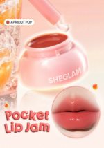 ⁦بلسم شفاه جيلي SHEGLAM Hydra Jelly Pocket Lip Jam – لمعان وترطيب بثلاث درجات⁩ - الصورة ⁦2⁩