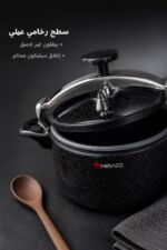 ⁦طنجرة ضغط Miraco AK-1920 ألمنيوم غير لاصق 20 لتر⁩ - الصورة ⁦3⁩