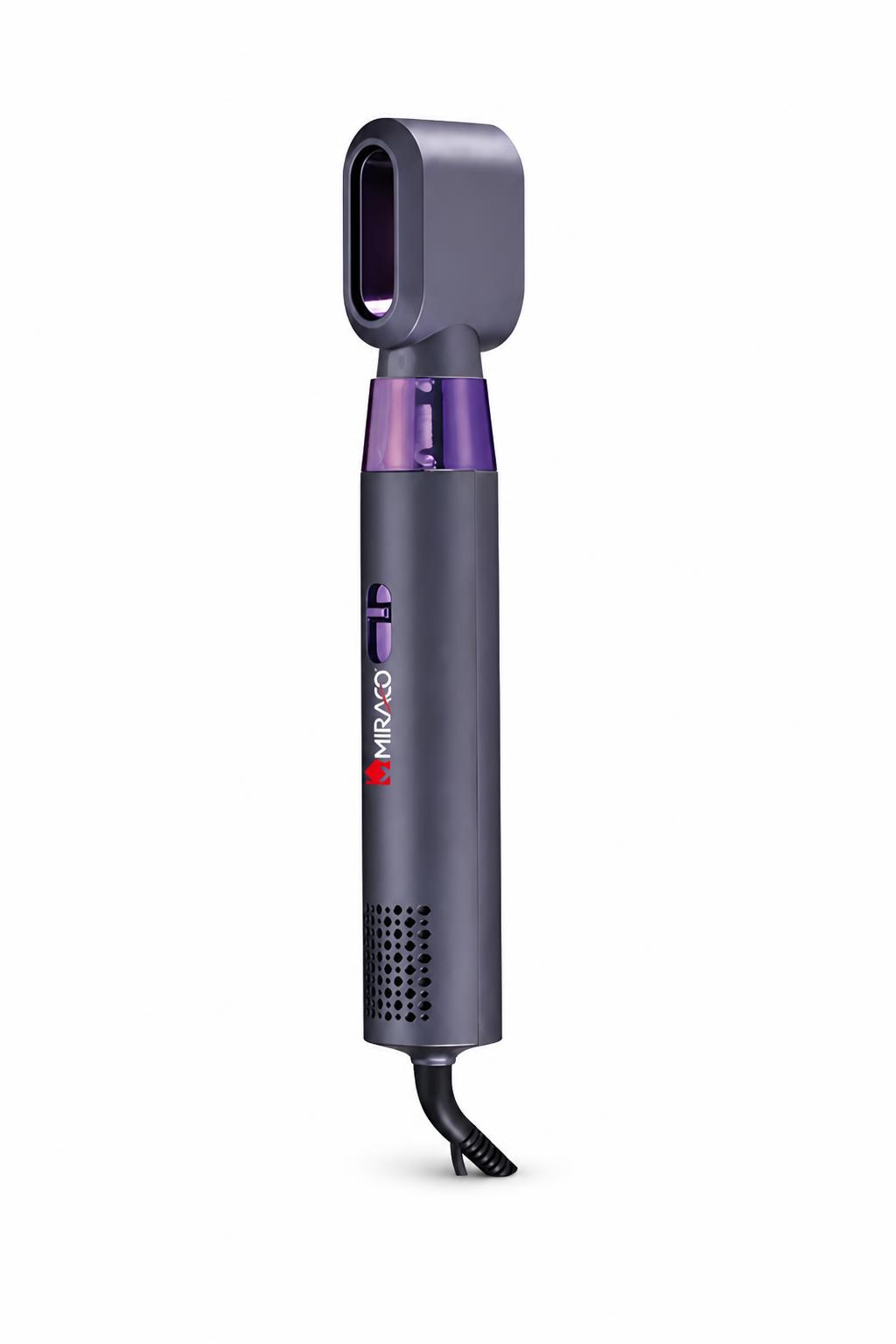 c1f153da-bc4d-49d2-9129-eedeb3e07dfe.jpg مجفف شعر Miraco AK-203 بقدرة 700 واط مع 3 رؤوس - الصورة 1