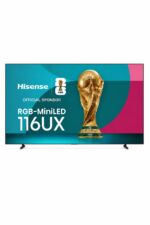 تلفزيون Hisense 116UX RGB-MiniLED ULED 4K Google TV 116 بوصة