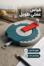 ⁦متر قياس ألياف زجاجية JcTop AF2015 بطول 20 متر⁩ - الصورة ⁦2⁩
