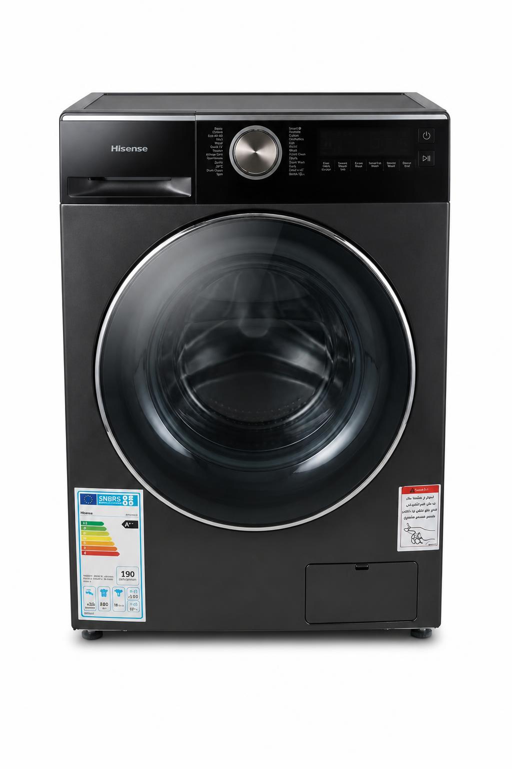 c49989e2-b2b4-41df-a9a7-331a6999a958.jpg غسالة الحافظ 10 كغ إنفيرتر 1400 دورة - M1410B-INV ,أسود - الصورة 1