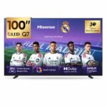 تلفزيون Hisense 100Q7Q QLED 100 بوصة للألعاب 144Hz