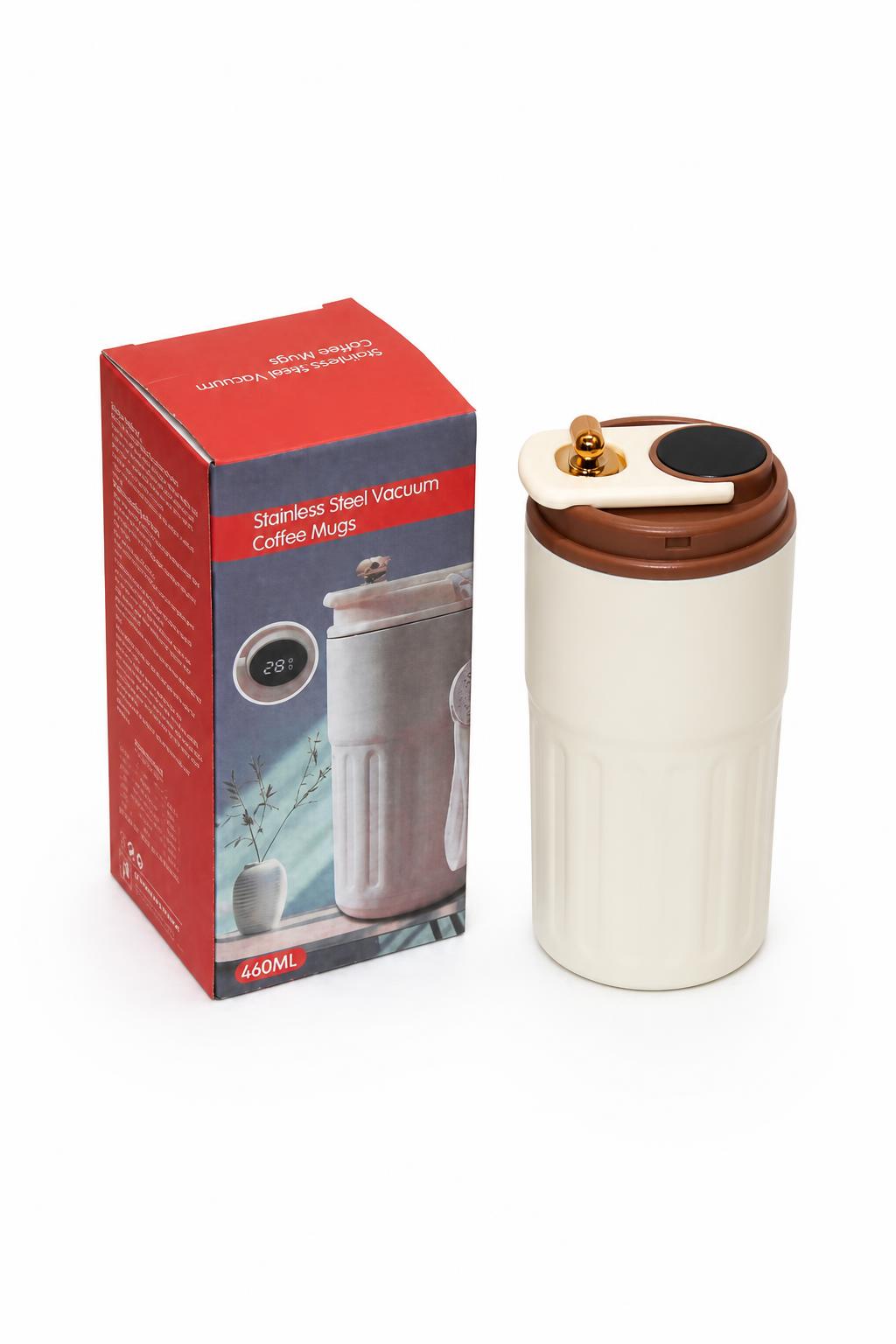 cad0fa92-a70a-42fa-9991-32f1d485f10d.jpg مطرة ستانلس حرارية بشاشة رقمية 460ML - موديل 9888538 - الصورة 1