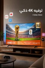 ⁦تلفزيون Hisense 50A62QS 50 بوصة 4K ذكي مع Dolby Vision⁩ - الصورة ⁦2⁩