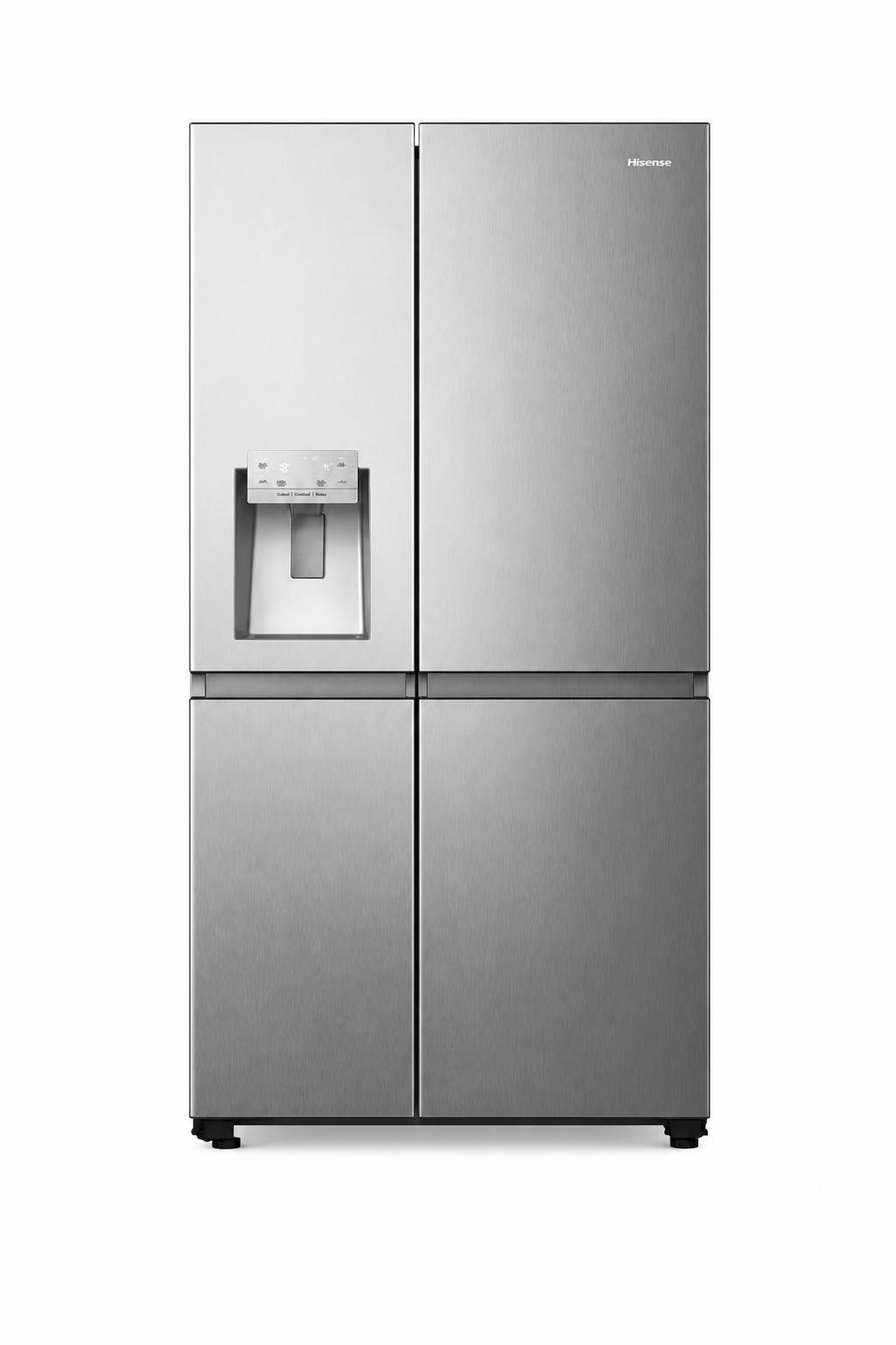 da05c4dd-f953-4048-ab3f-1d9a2b53f0f2.jpg ثلاجة Hisense RS819N4SU بسعة 819 لتر وموزع ماء وثلج - الصورة 1