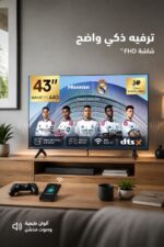 ⁦تلفزيون Hisense 43A4Q ذكي 43 بوصة FHD بنظام VIDAA⁩ - الصورة ⁦2⁩