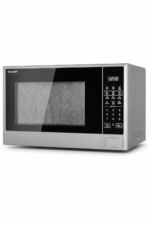 مايكروويف SHARP R-28CT(ST) سولو رقمي 28 لتر ستانلس ستيل