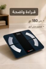 ⁦ميزان ذكي Miraco AK-1015 بتحليل الجسم وBluetooth حتى 180 كغ⁩ - الصورة ⁦3⁩