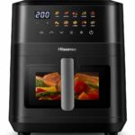 قلاية هوائية رقمية Hisense H08AFBK1S4 بسعة 8L ونافذة عرض