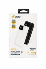 باور بانك QBEST QB-251 بسعة 20000mAh وشحن 22.5W