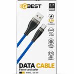 كيبل QBEST QB-350 USB إلى Type-C بطول 100CM و3.1A