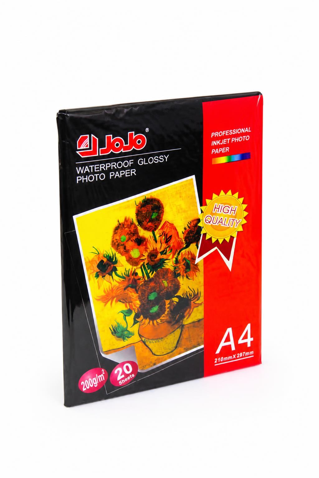 ed6c40ba-bb9b-4590-a9c3-fc4f7ac5f44f.jpg ورق فوتو ماعون لامع مقاوم للماء A4، 20 ورقة - 3591565 - الصورة 1