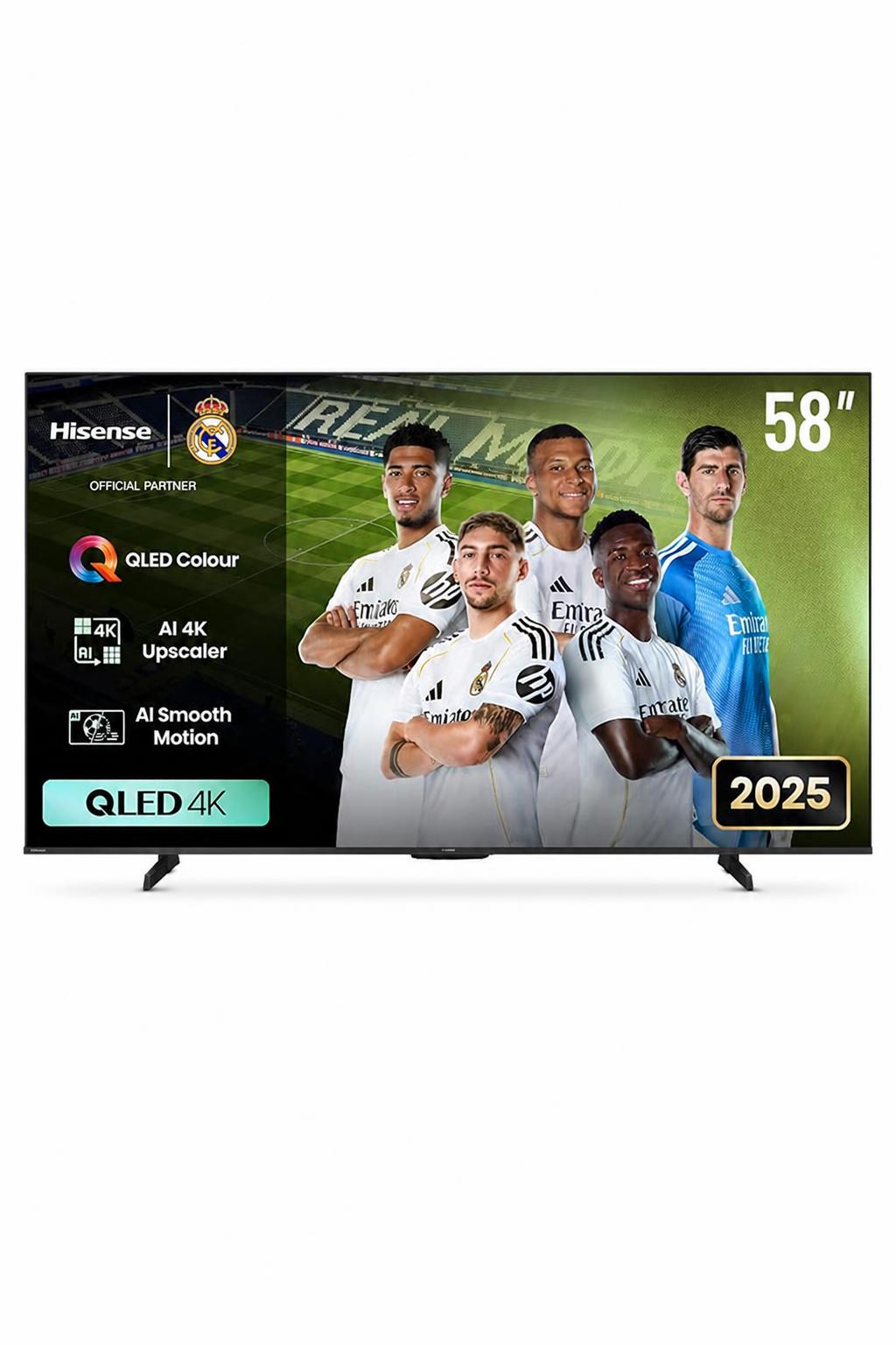 fbe396ee-ef27-4262-bc12-e2dbe7b9d638-1.jpg تلفزيون Hisense 58Q6QS QLED 4K ذكي 58 بوصة موديل 2025 - الصورة 1