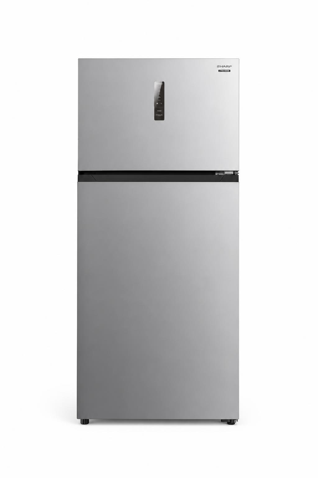 fead37ee-af9a-4ca2-8686-c2439fbd65c5.jpg ثلاجة SHARP SJ-HM620-HS2 بفريزر علوي 620 لتر ستانلس ستيل - الصورة 1